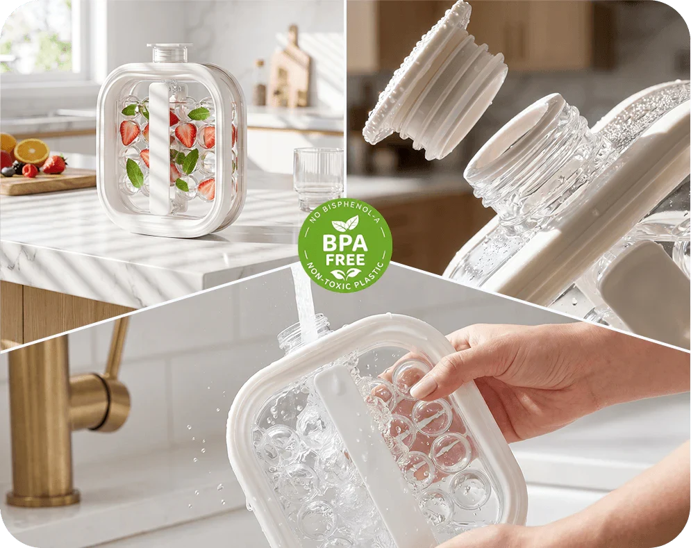 ChillSphere – Portable Silicone Ice Ball Maker Kettle
