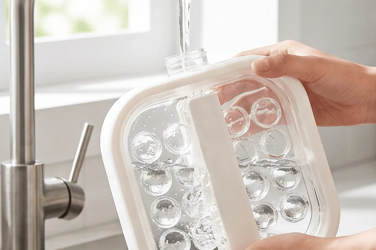 IceSphere – Portable Silicone Ice Ball Maker Kettle