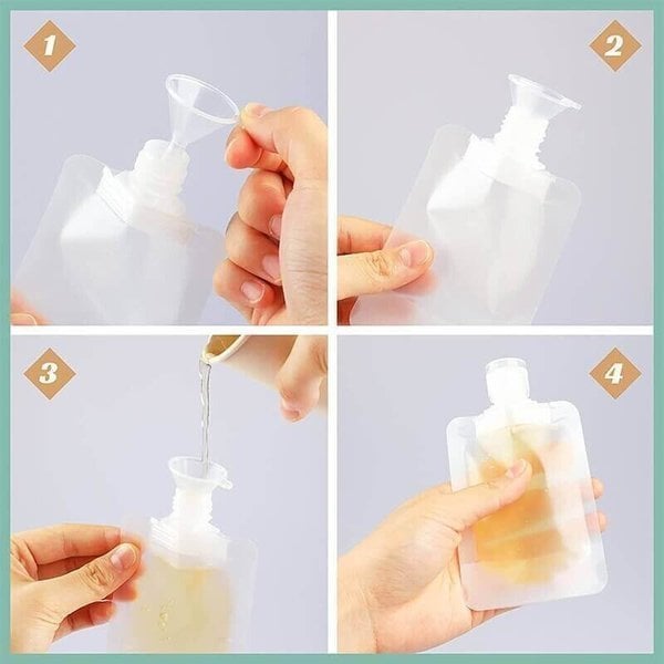 TraVella – Portable Travel Fluid Makeup Packing Bags