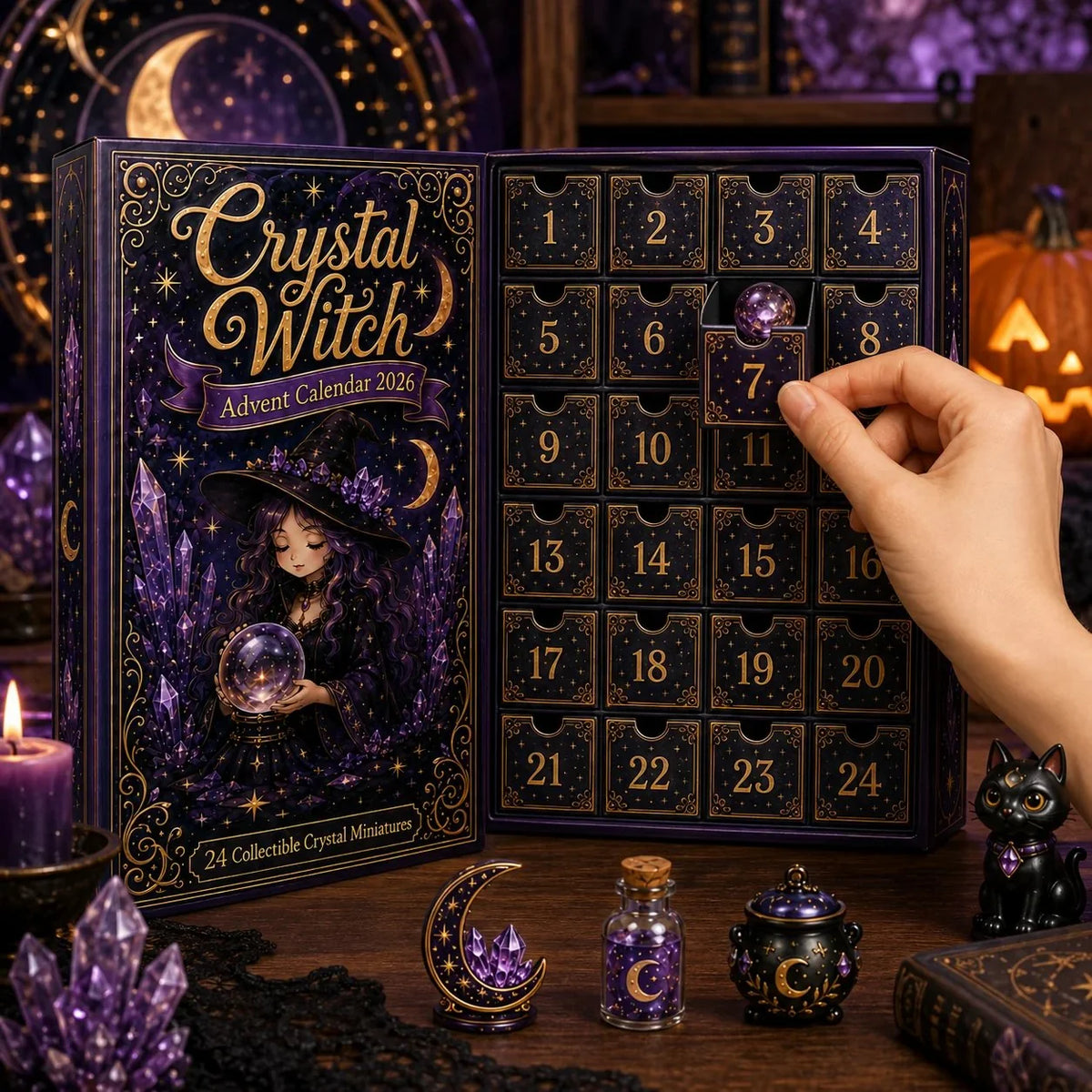 MoonMystique – 24-Day Magical Miniature Collection