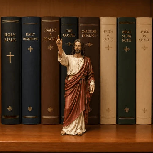 GraceKeep – Inspirational Jesus Figurine Display Set