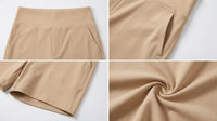FlexEllea – High-Waisted Athletic Bermuda Shorts