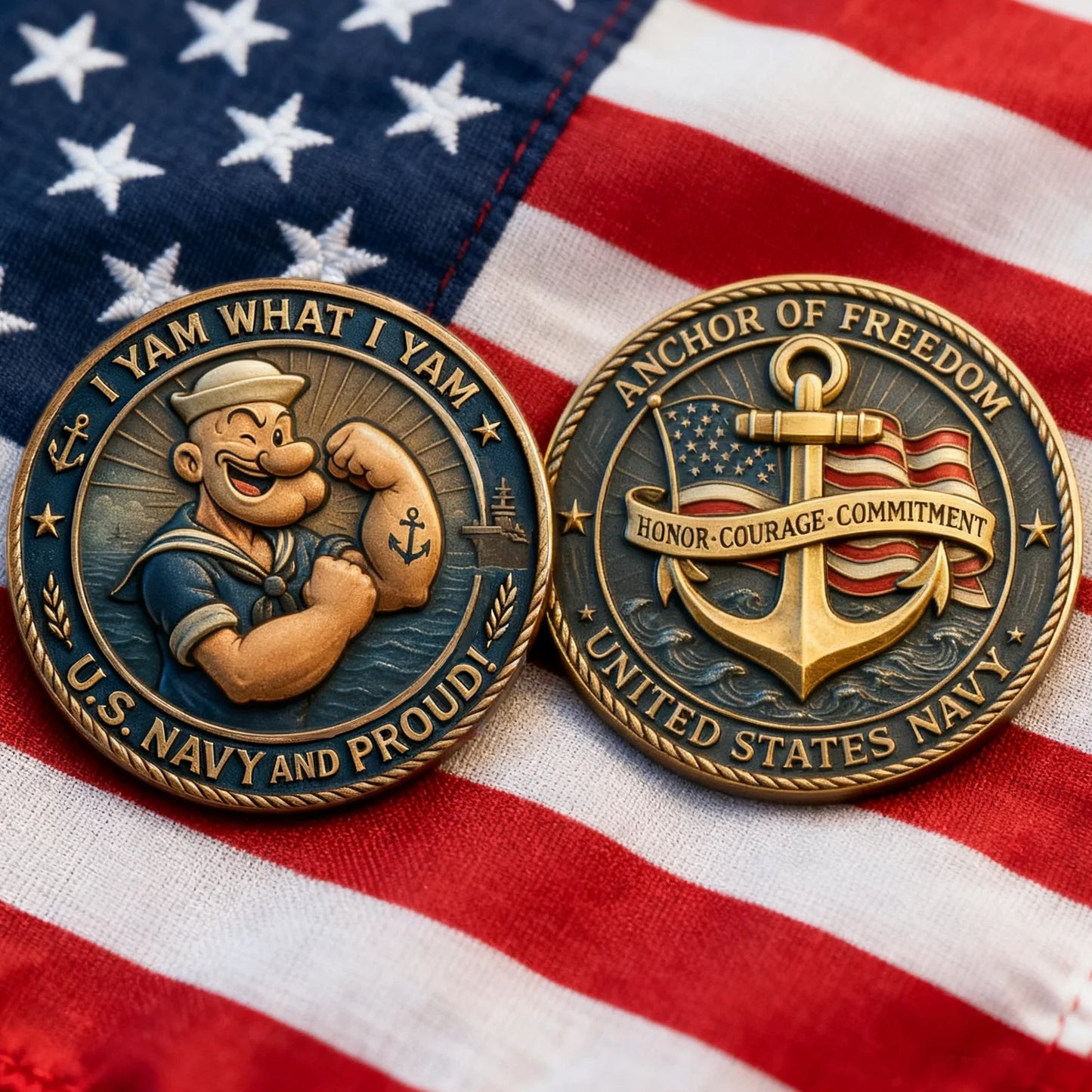 ValorMint – U.S. Navy Commemorative Cap & Coin Set