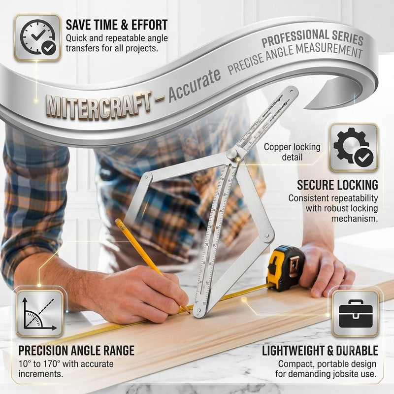 MiterCraft – Accurate Corner Measuring Tool