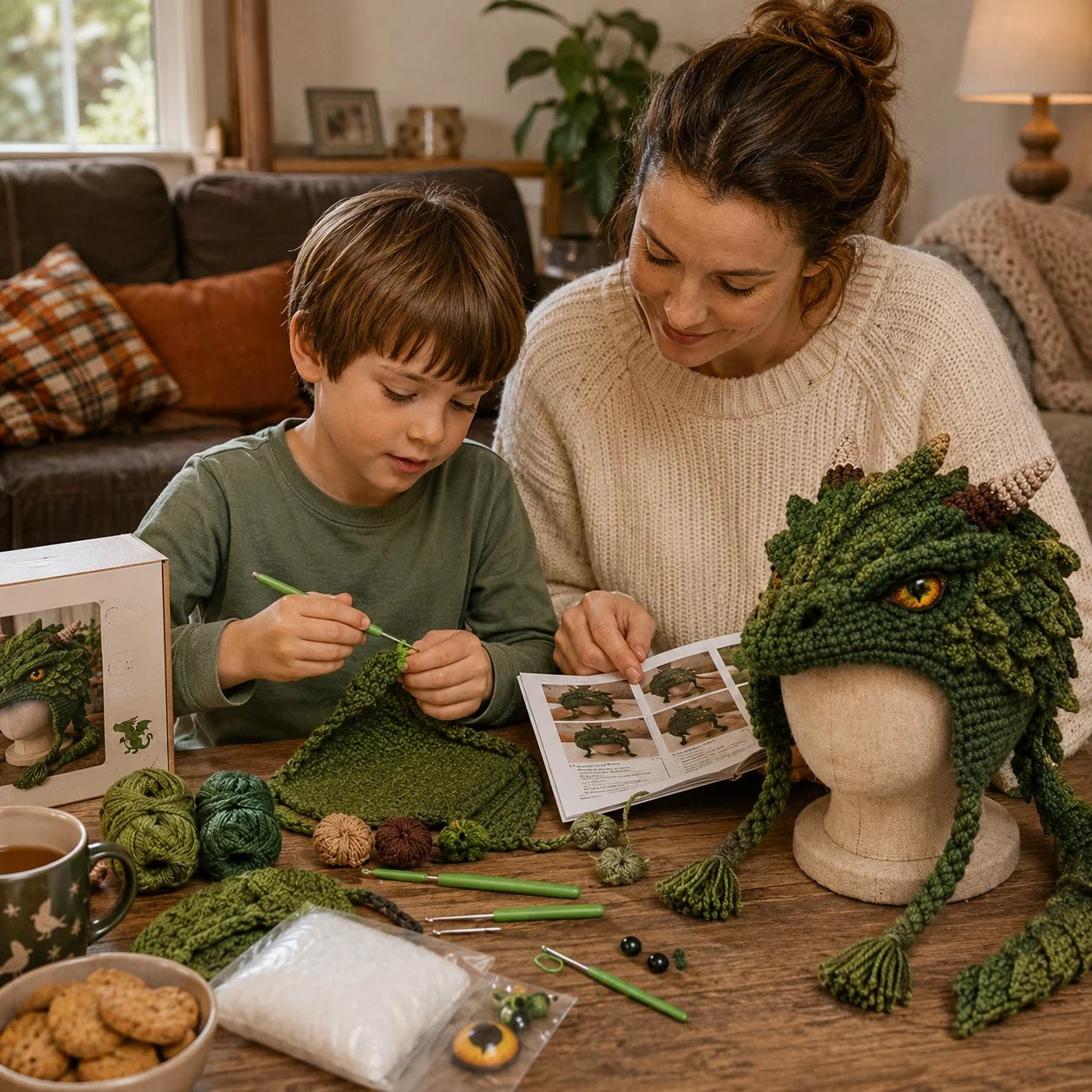 MystiKnit – Fantasy Hood Hat Crochet Kit
