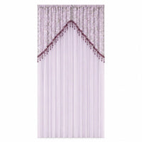 Bloomveil – Floral Embroidery Door Curtain