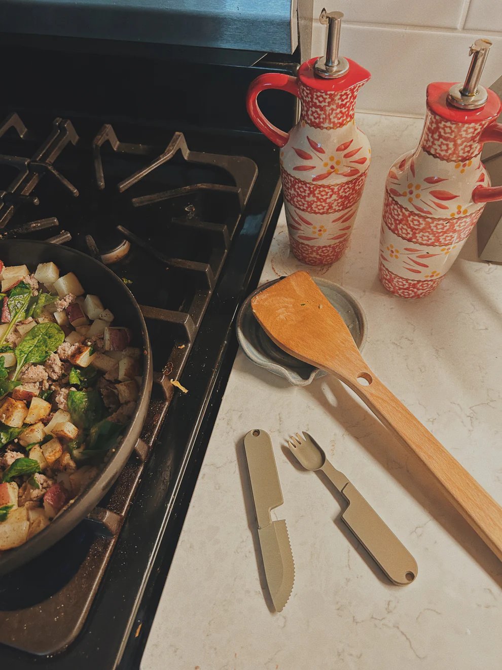 🔥 Camping Eating Utensils Set