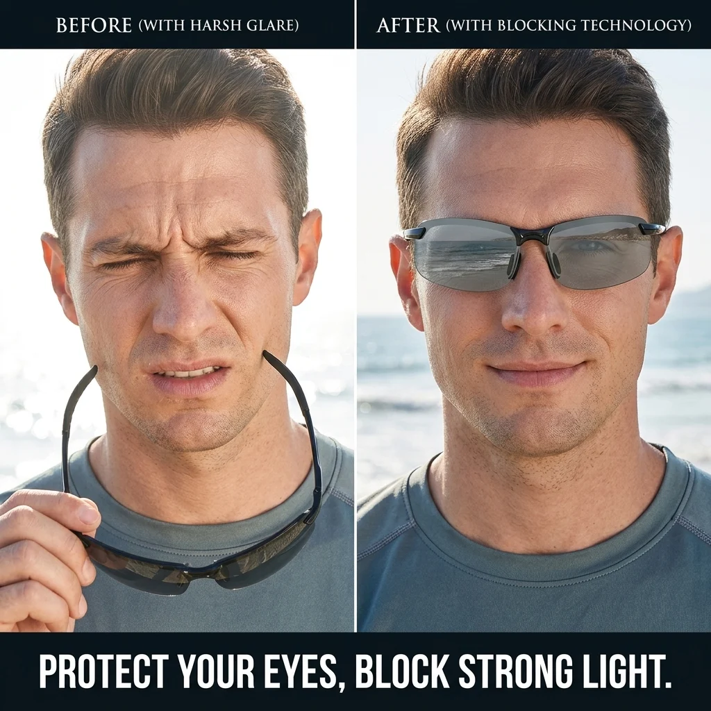 🕶️🕶️ High-Tech Smart Glasses: Offering protection against UV rays and blue light, these glasses also feature anti-glare and anti-reflective properties. The frame is dust- and wind-resistant, while the lenses are impact-resistant and shatterproof. Specif