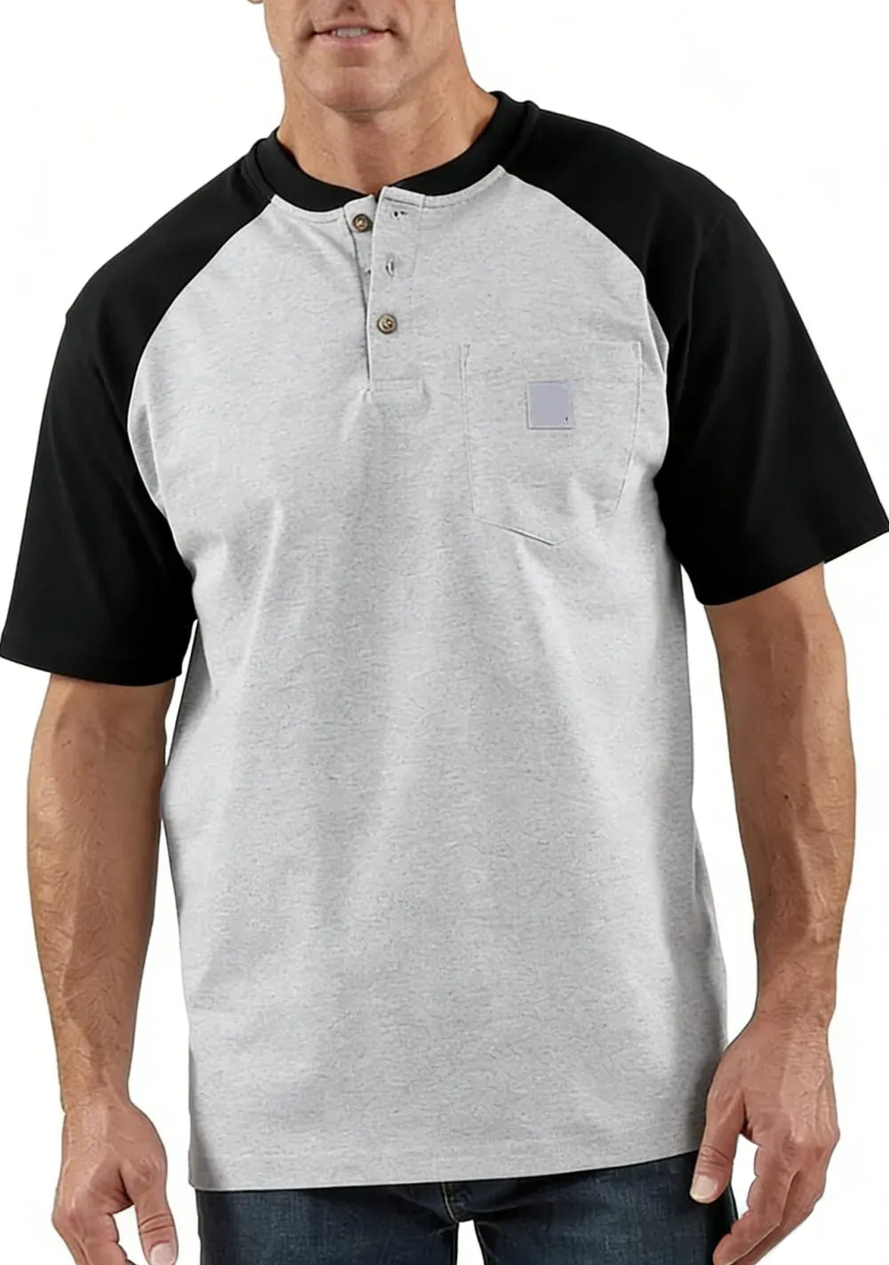 StyleFusion – Premium Color Block Casual Shirt