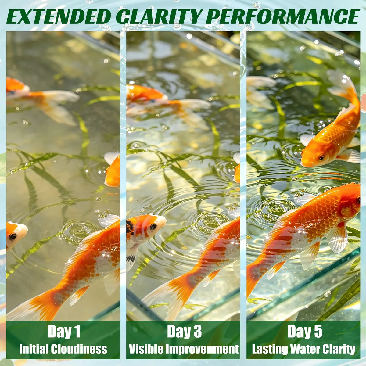 CrystalClarity – Aquarium Water Purification Tablets