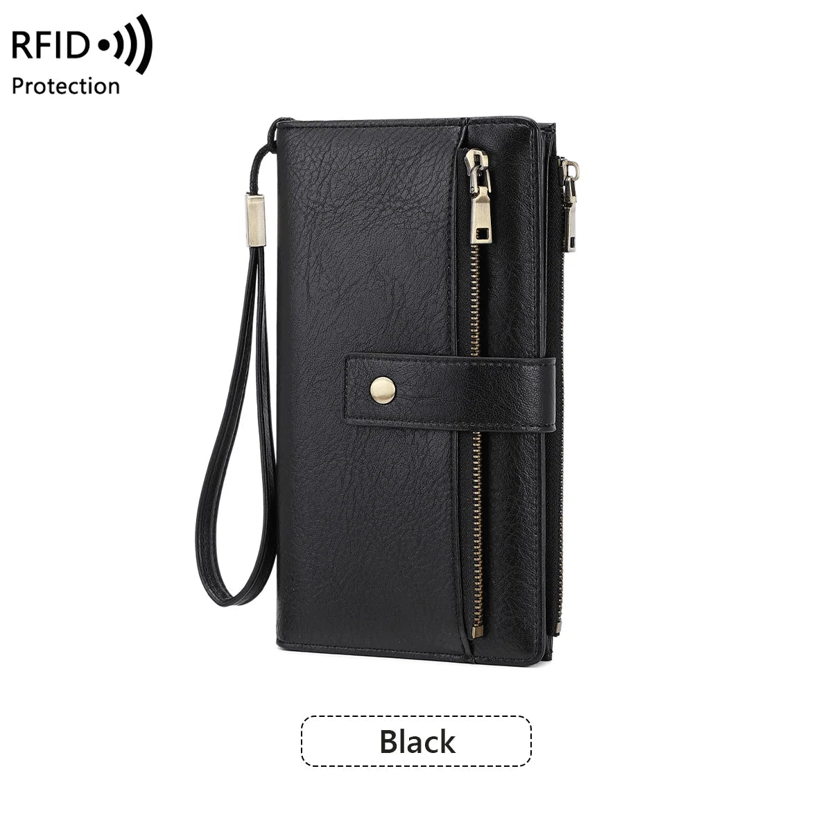 EleGanza – Women’s RFID Blocking Long Wallet Clutch