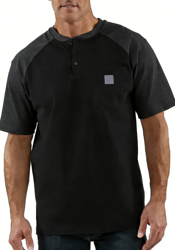 StyleFusion – Premium Color Block Casual Shirt