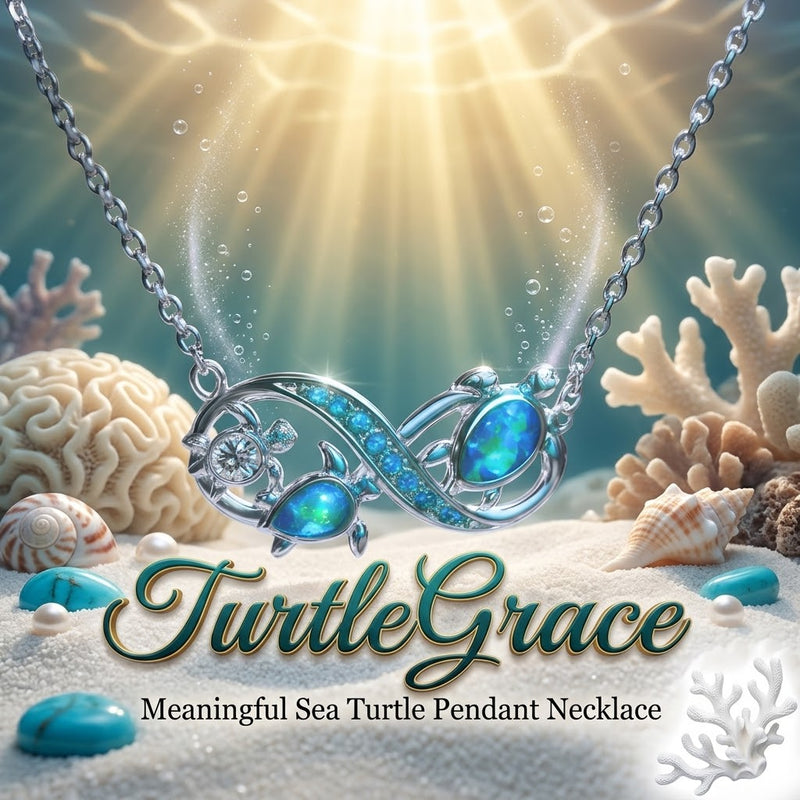 TurtleGrace – Meaningful Sea Turtle Pendant Necklace