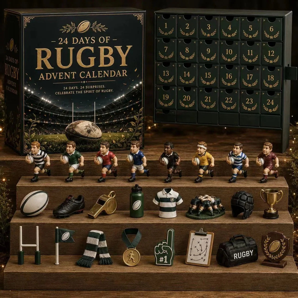 RugbyRush – 24-Day Rugby Charm Collection