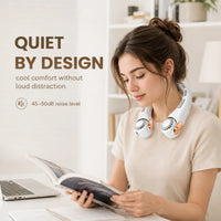 BreezeVanta – 360° Portable Neck Fan