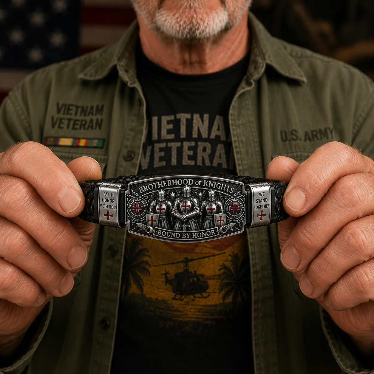 HonorForge – Premium Brotherhood Honor Chain Bracelet