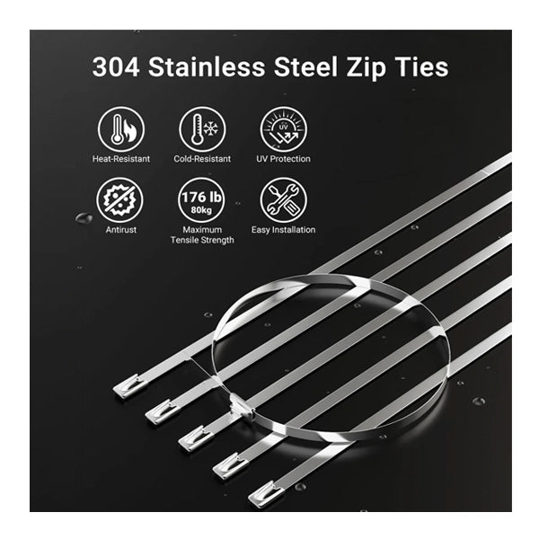 SteelBind – Stainless Steel Cable Tie Fastening Kit