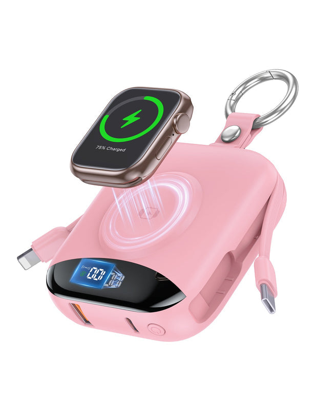 PowerDock –  Magnetic 3-in-1 Wireless Charging Power Bank