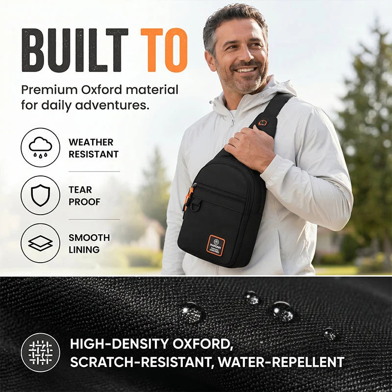 SlingGuard – Waterproof Travel Crossbody Bag