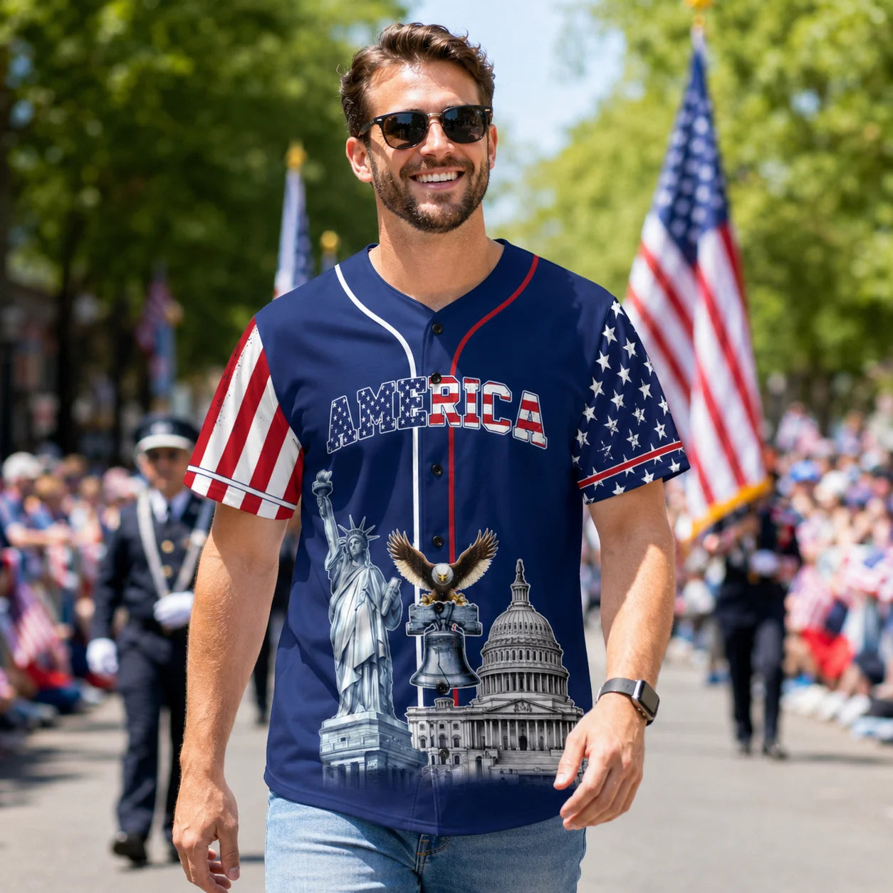 HonorNation – 250 Years Commemorative Baseball Jersey