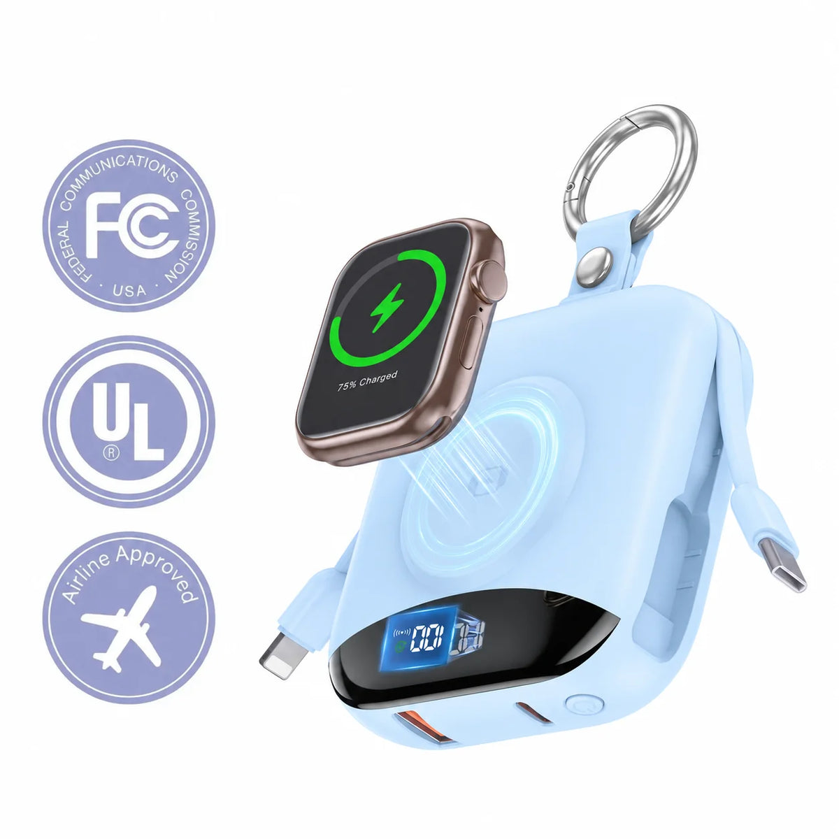 PowerLink – 10000mAh Keychain Charging Bank