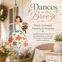 BreezyBelle – Whimsical Dancing Lady Hanging Ornament