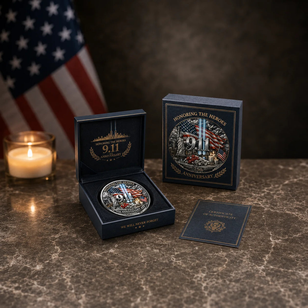 TimelessTribute – 9/11 25th Anniversary Memorial Coin