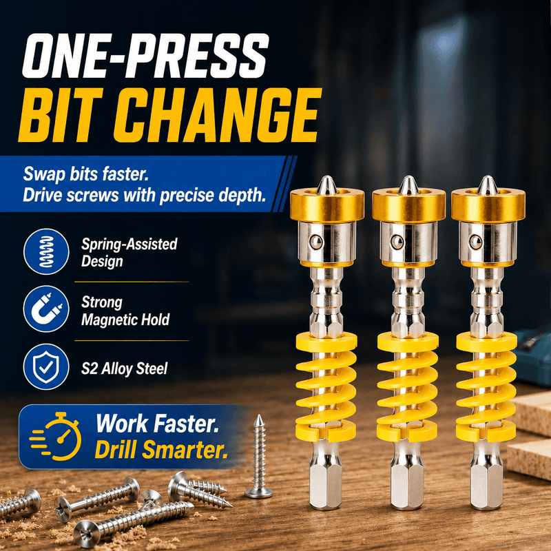 FixPilot – Adjustable Drywall Screw Setter Tool