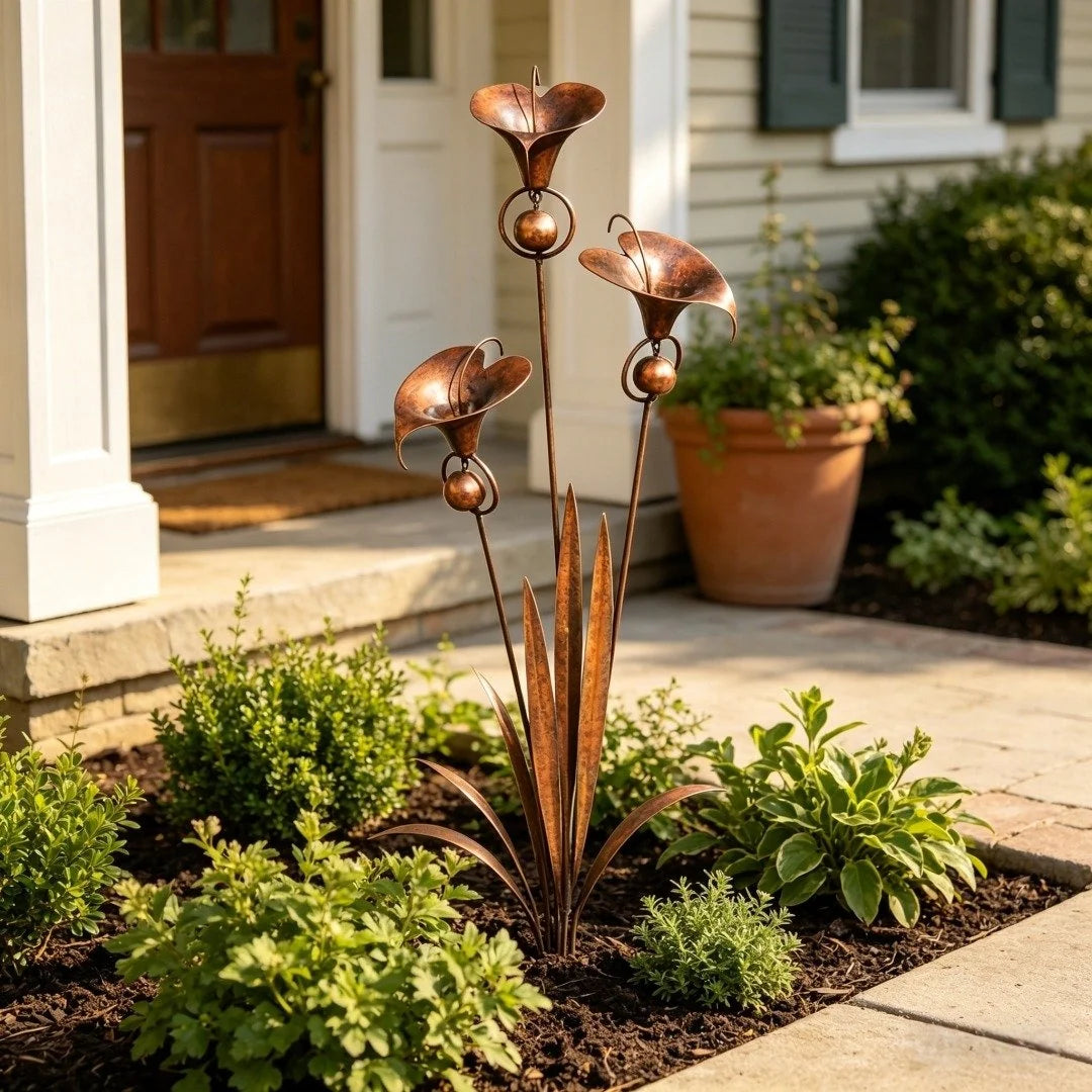 WhisperLily – Garden Bell Stake