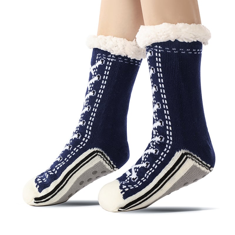 ToastyToes - Non-Slip Fleece Slipper Socks