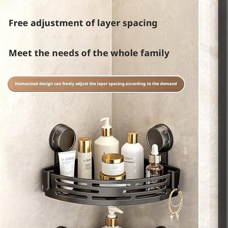 BathHaven – Triangle Suction Organizer