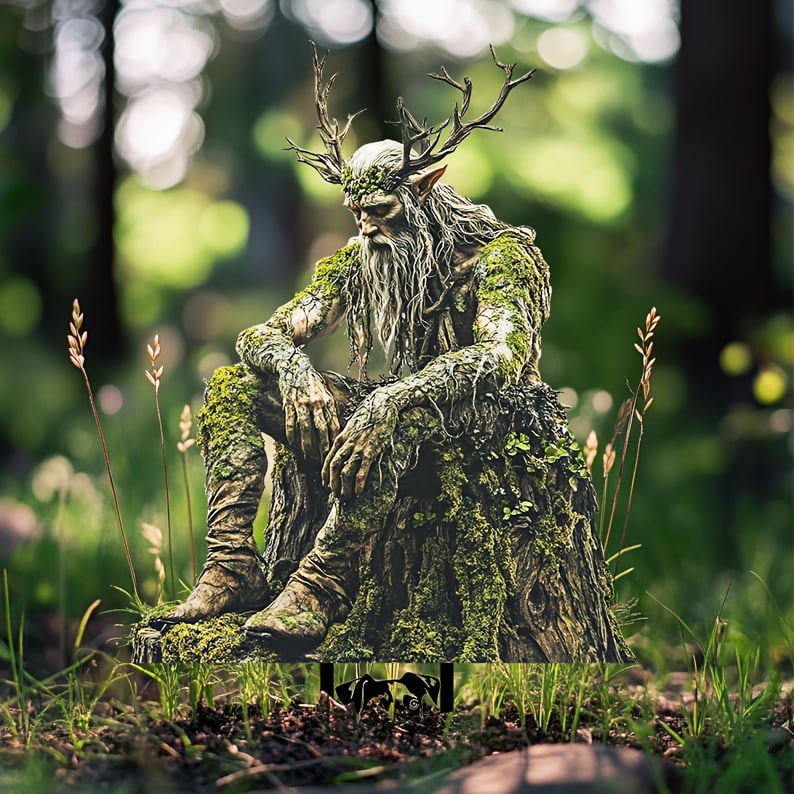 MysticBloom - Elegant Enchanted Garden Stakes