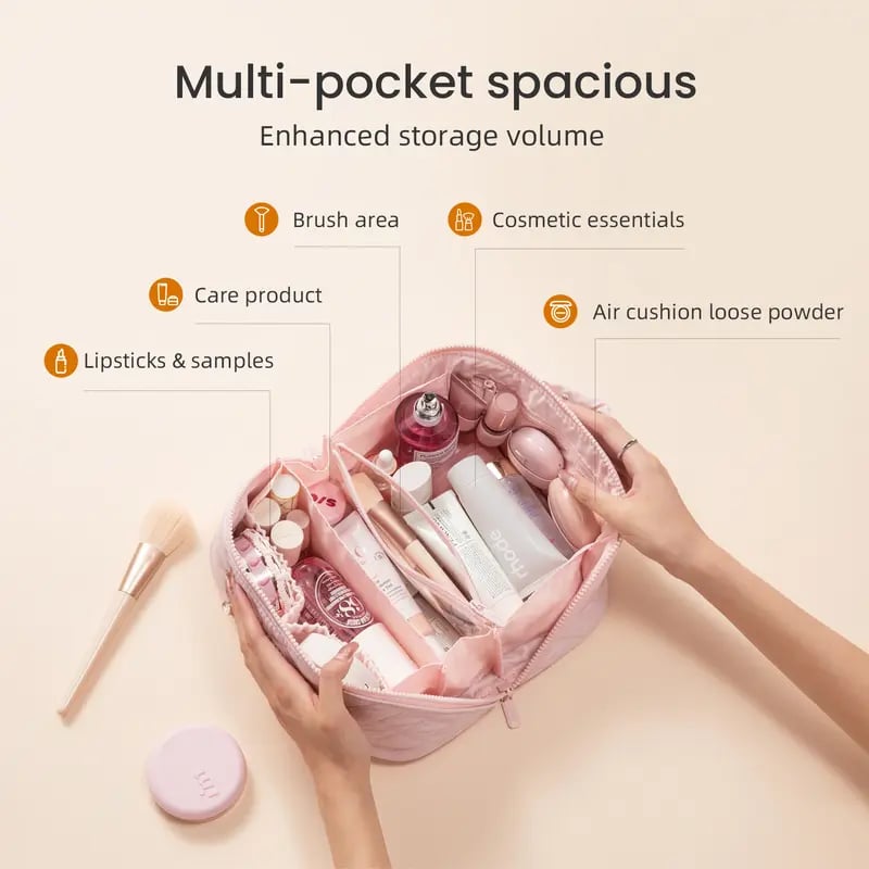 GlamJourney – Travel Makeup Bag