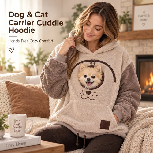 WarmWhiskers – Cozy Cat & Small Dog Hoodie