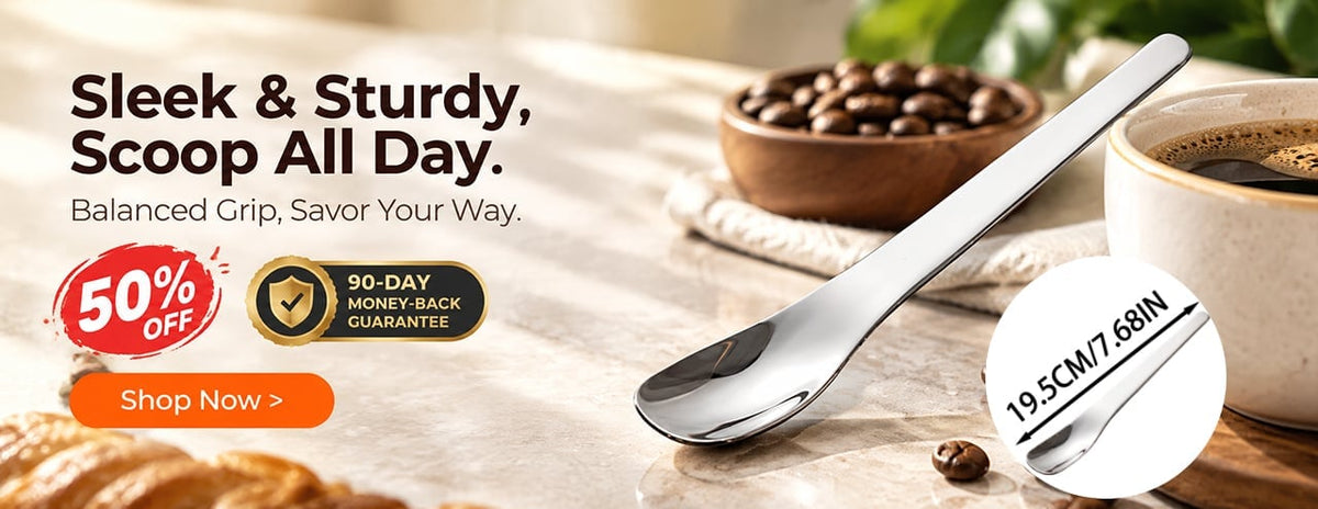 SavorCraft – Heavy-Duty Stainless Steel Spoon