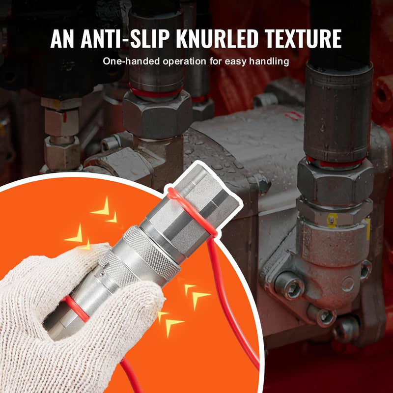 HydroLock – Industrial Grade Hydraulic Quick Connect Fittings