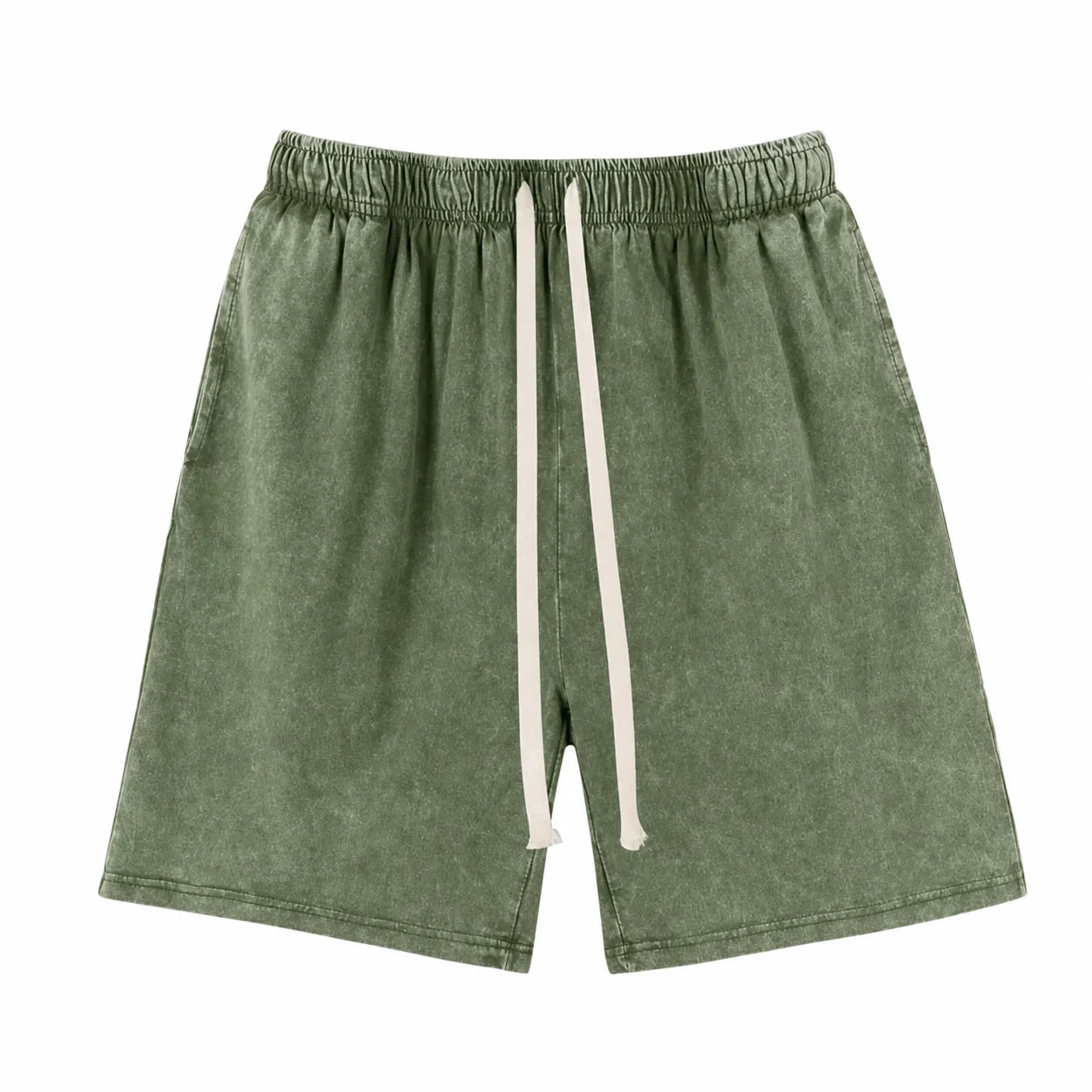 RetroFlex – Vintage Washed Athletic Sweat Shorts