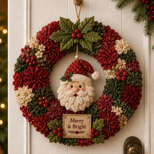 MerryWreath – 3D Christmas Fabric Craft Kit