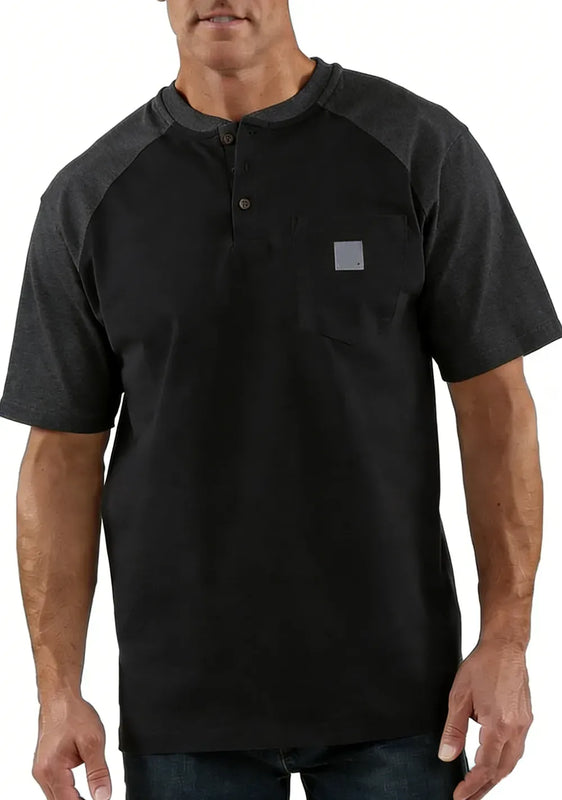 StyleFusion – Premium Color Block Casual Shirt