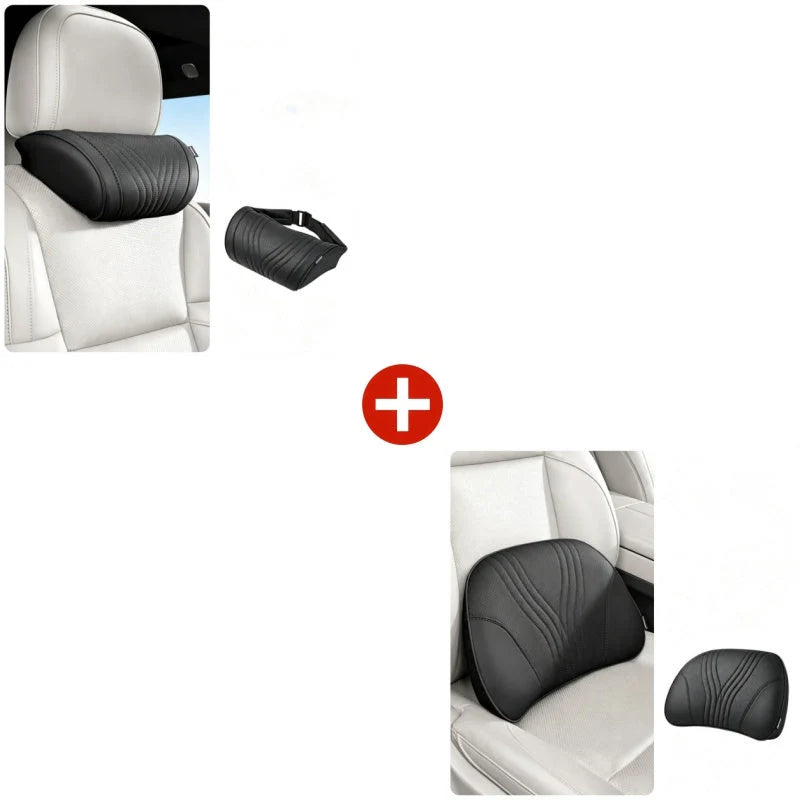 RoadLuxe – Luxury Breathable Car Neck Support Cushion