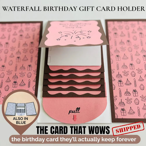 MerryMuse – Handmade Christmas Gift Card Holder Booklet