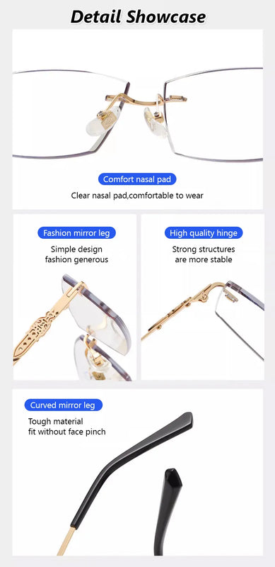 VisionLite – Frameless High-Grade Reading Glasses