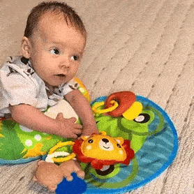 TummyBloom – Baby Tummy Time Play Mat & Pillow Set