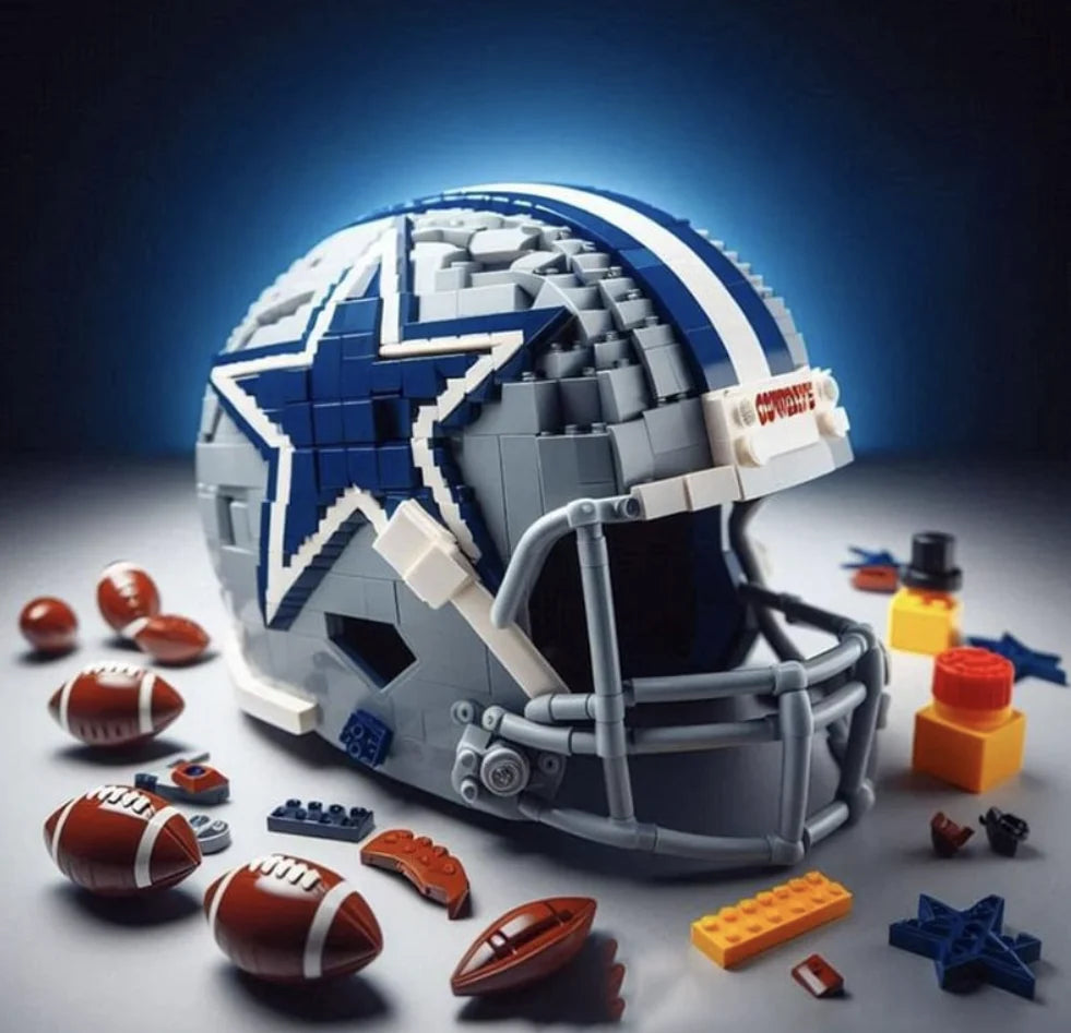 TouchdownBuild – NFL Team Helmet Brick Kit