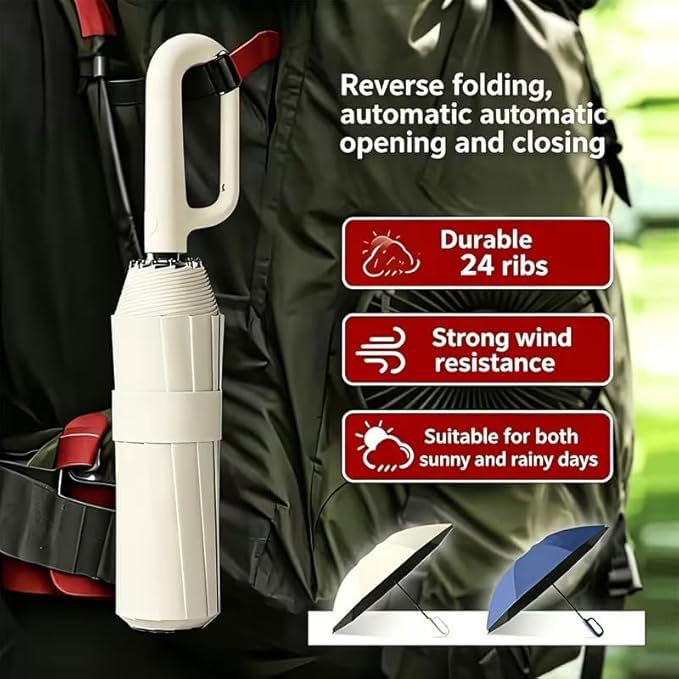 StormVanta – Automatic Windproof Folding Umbrella