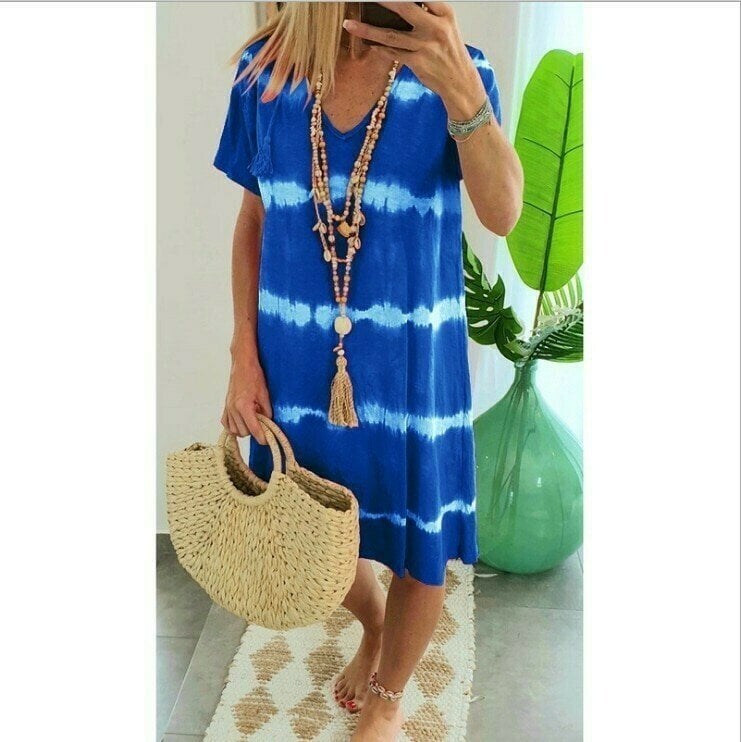 Freya - Women's Relaxed Bohemian Summer Dress