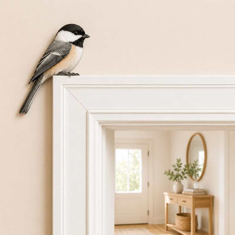 BirdsHaven – Woodland Birds Door Topper