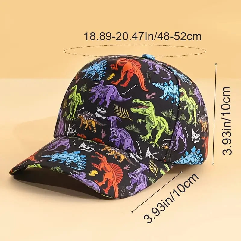 DinoRoar – Children's Dinosaur Baseball Cap