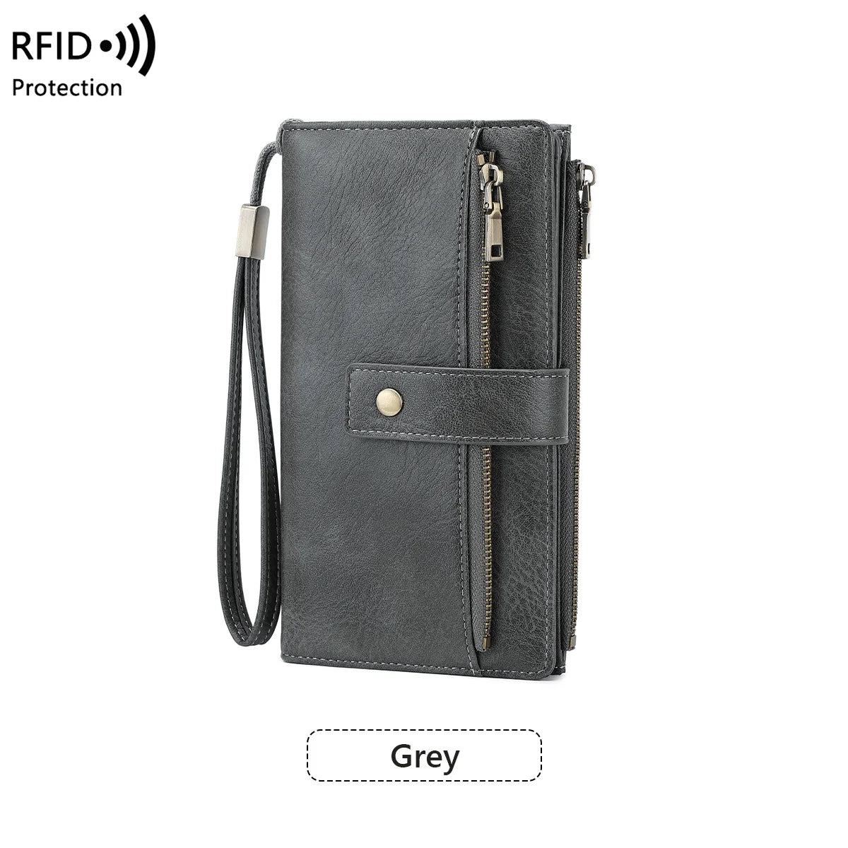 EleGanza – Women’s RFID Blocking Long Wallet Clutch