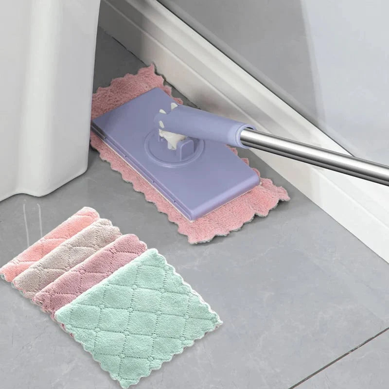 CleanGlide – Hands-Free Mini Cloth Changing Mop